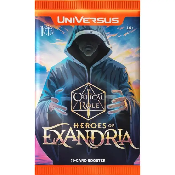 UniVersus CCG: Critical Role Heroes of Exandria- Booster Pack