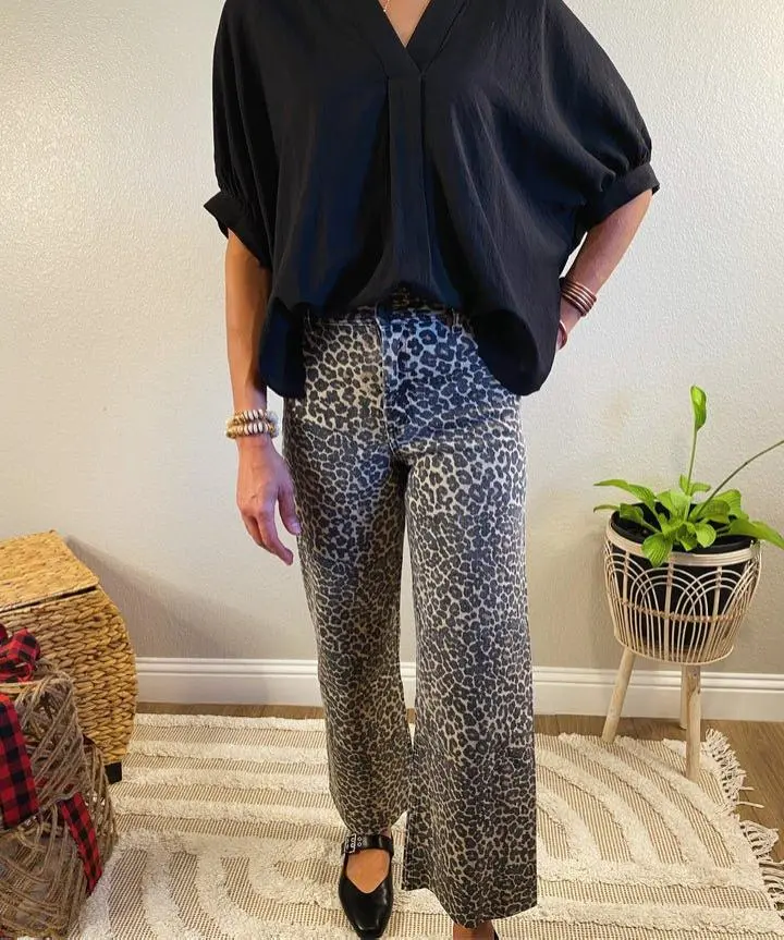 Cheetah pants