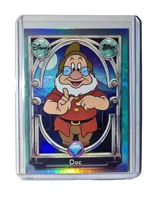 Doc 2025 Topps Disney Wonder #101 Diamond Card Snow White and the Seven Dwarfs