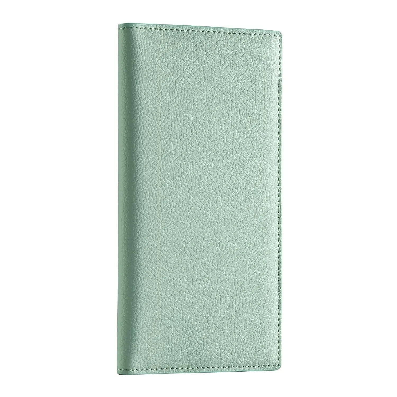 Checkbook Cover for Women & Men - PU Leather Case with RFID Blocking