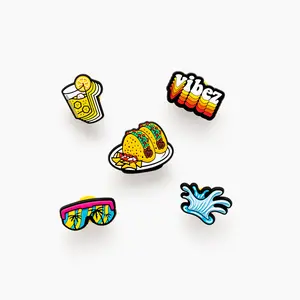 Joybees Summa Time Popinz 5 Pack Shoe Charms