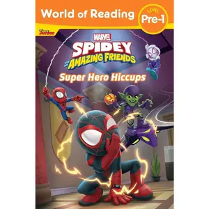 World of Reading: Spidey and His Amazing Friends: Super Hero Hiccups   Paperback – August 3, 2021
