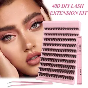 Washboard False Eyelashes Long Lasting Waterproof Sweat Proof for Commuting Dinners Photoshoots  clusters  spikes