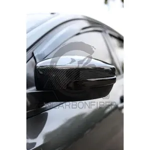 2012+ Ford Focus ST/RS Carbon Fiber Mirror Caps Replacement