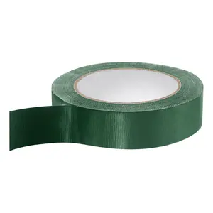 Book Binding Tape, 11 Yard Cloth Durable Repairing Tape, Great for Repairing, Book Binding, Floor Marking (Green, 1-Inch)