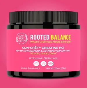 Creatine HCl Powder - 38x Solubility vs Monohydrate - Vegan Creatine for Women with KSM-66 Ashwagandha - Minimal Bloat, 50 Servings