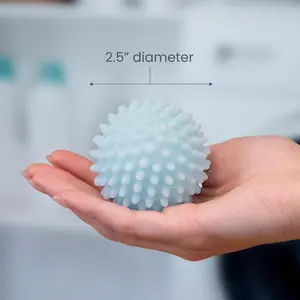 5pc Dryer Balls – Premium Laundry Accessory, Reduces Drying Time | Minimizes Static Cling & Softens Clothes Naturally, Reusable For Long-Term Use, Great For Personal Use & Gifting