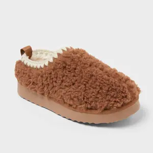 Women's Kaya Genuine Suede Clog Slippers - Auden Tan 10
