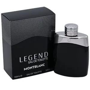 Montblanc Legend Men's Fragranced Eau de Toilette Cologne (3.3oz/3.4oz) - Alcohol-Based, Non-Sweet, Luxurious Confident Masculine Scent with Discreet Mystique, Modern Aroma, New In Box, Father's Day Gifts, Unique Gifts for Man