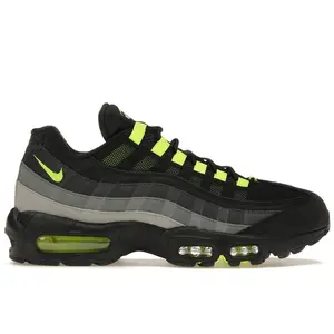 Nike Men's Air Max 95 Black Neon Running Shoes, from StockX