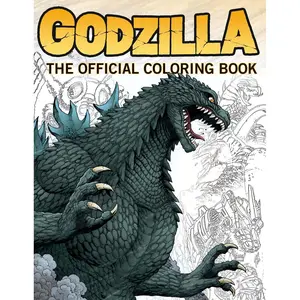 Godzilla: The Official Coloring Book Paperback – Coloring Book, March 12, 2024
