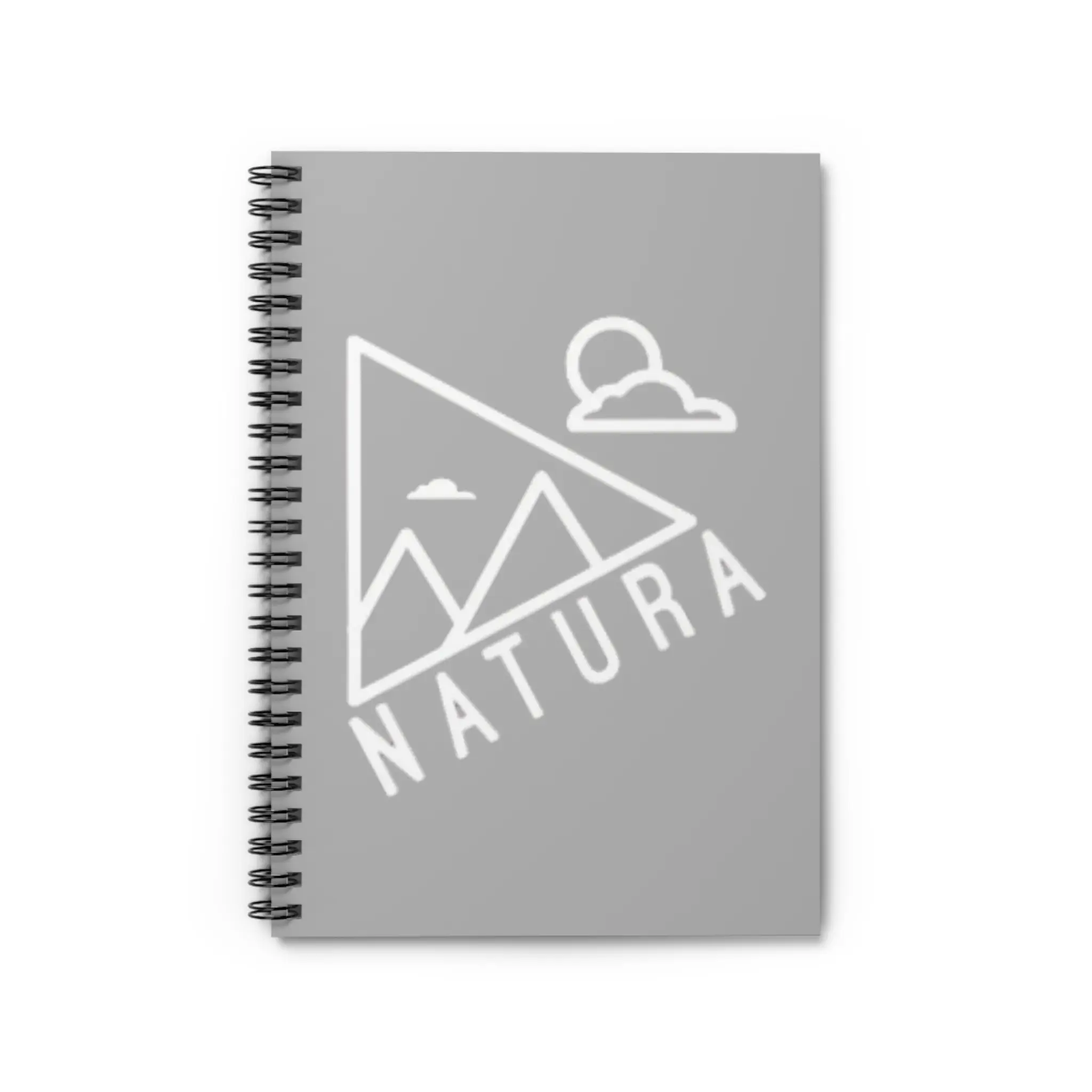 Natura Spiral Notebook - Aesthetic Nature-Inspired Journal, Perfect for Students, Artists, Nature Lovers, Gifts, Eco-Friendly