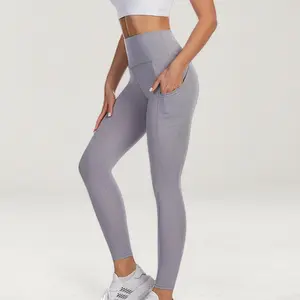 Women's Yoga Legging High Waisted Tummy Control Side Pocket Shaping Training Leggings Yoga Pants Sports pants