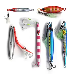 6Pcs Glow Butterfly Jig Lures, Assorted Weights 28g-150g, Slow Pitch Vertical Speed Jigs, Lead Lure for Tuna, Salmon, Sailfish, Striped Bass, Grouper, Snapper, Kingfish and Spanish Mackerel