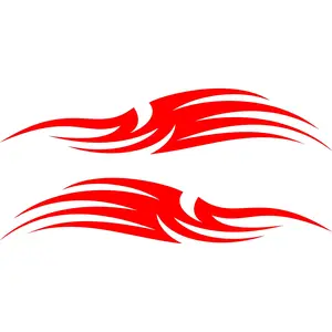 Flame Graphics Decals for Cars Trucks and Boats - Model SFHF42