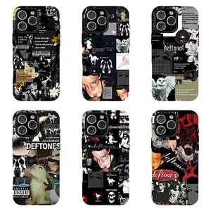 Deftones Band Phone Case Collection, Suitable for iPhone 17/16/15/14/13/12/11 Pro Max/Plusand Samsung Galaxy S23-25, shock-absorbing, Alt Rock Fan Gift