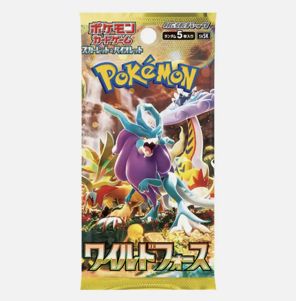 Pokemon Card Game Scarlet & Violet Wild Force Booster PACK sv5K Sealed Japanese