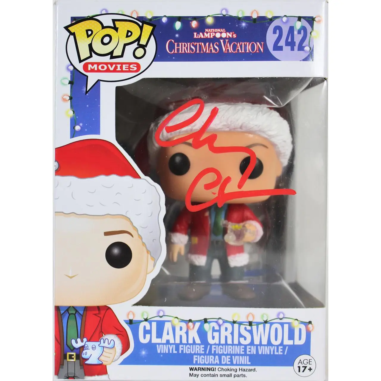 Funko Pop Clark Griswold Signed Chevy Chase #242
