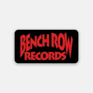 Bench Row Records Sticker Bench Row Records Sticker