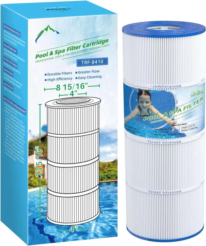 POOLNEAT Poolfilter Ersatz – Kompatibel Mit Jandy CS100, C-8410 U.a., 100 Sq.ft, 60 Cm Lang