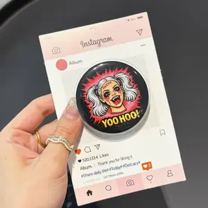 YOOHOO! Samantha Dungeon Crawler Carl Phone Grip, Aesthetic I Will Kill You Mother Magsafe Holder, Creepy Cute Doll Griptok, Funny LitRPG Fan Accessory, Unique Gift for Hardcore Readers