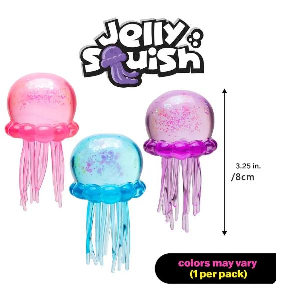 Super Solid Squish! - Ice Cream & Jelly Squish & Nice-Sicle Slow Rise Sensory Fidget Toy, Squeeze Squishy Toy, Ice Cream Squishy, Schylling Jelly Squish,  Nice-Sicle Squish, Stress Relief Toys for Adults Kids