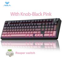 With Knob-Side Printed-Pink