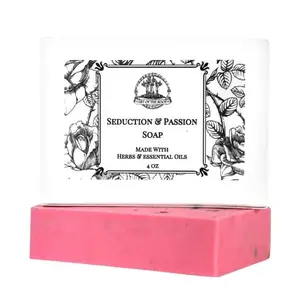 Seduction & Passion Shea Herbal Soap Bar For Wiccan, Pagan, Conjure & Hoodoo Spells & Rituals