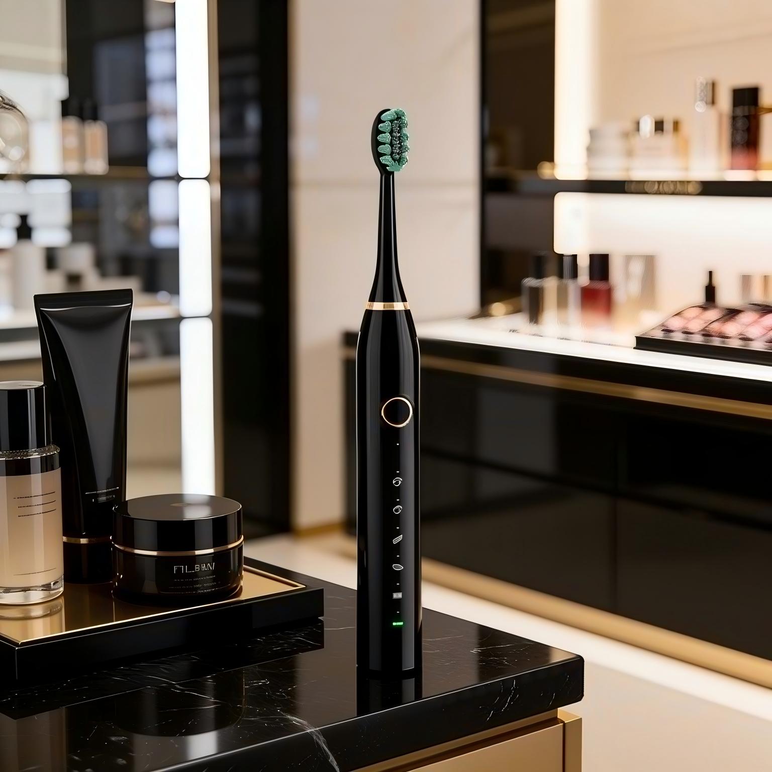 Premium Sonic Electric Toothbrush, Rechargeable Power Toothbrush with 5 Cleaning Modes, Electric Toothbrush for Sensitive Teeth, Whitening & Healthy Gums gum care be type ca bikinitrimmer women 2 in 1 shaver wet dry use hair shaver shave and glow