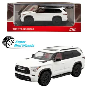 CM Model 1:64 Toyota Sequoia TRD-PRO – White
