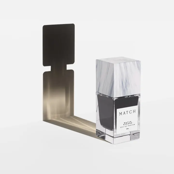 Unisex Match Afkano Perfume - Woody Amber Fragrance with Raspberry, Spices, Deep Powerful Ambrox, Richness Notes, Scent