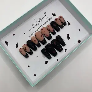 Claire's Little Boutique “I Didn’t Do It” Nail Art Collection. Press On Nails Collection by Claire's Little Boutique