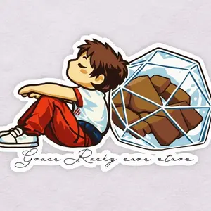 Rocky and Grace Sticker | Project Hail Mary Inspired Bookish Decal (Waterproof)