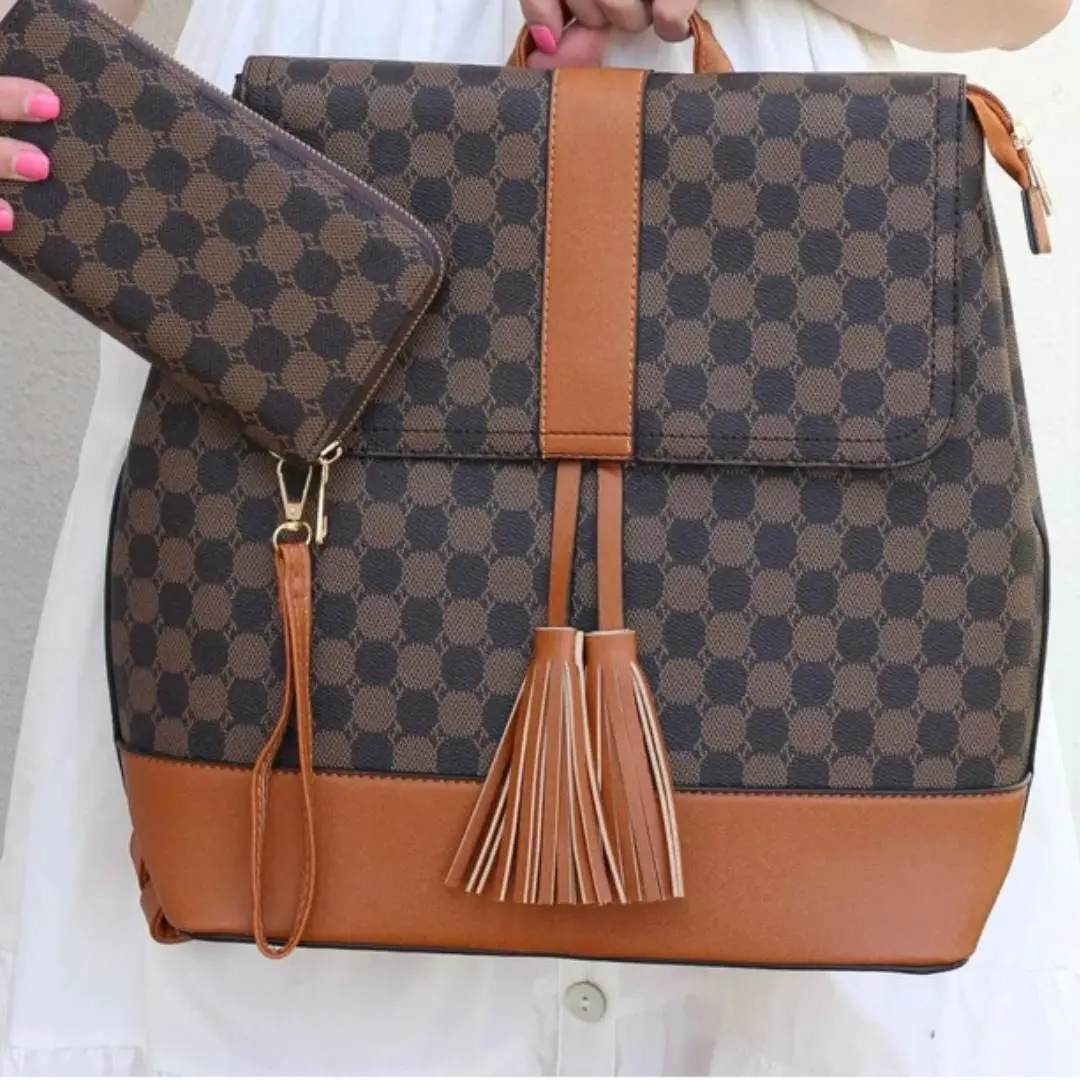 Backpack with Wallet