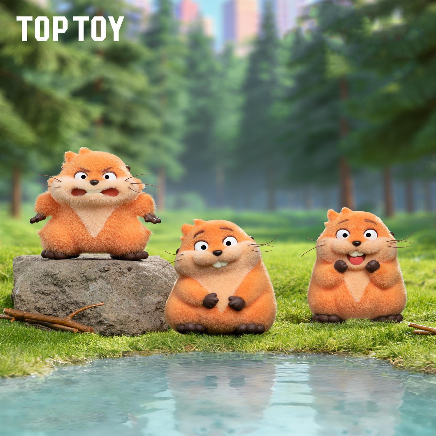 【TOPTOY】Disney Pixar HOPPERS Series Figure Blind Box, Cute Figures, Desktop Ornament, Collectible Toys, Birthday & Holiday Gift