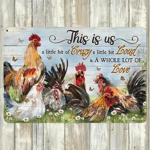 Rustic Metal Farmhouse Garden Wall Decor Sign, Sunflower Window Frame Design with Inspirational Quote, Pre-Drilled Holes for Indoor-Outdoor Use