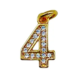 EXPRESS YOURSELF CZ NUMBER CHARM