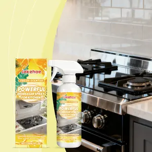 Kitchen Oil Spray (120ML), Greasy Cleaning Spray, Stove Cookware Grease Cleaner, Home Cleaning Agent, Removes Dirt and Stains, Shine Finish