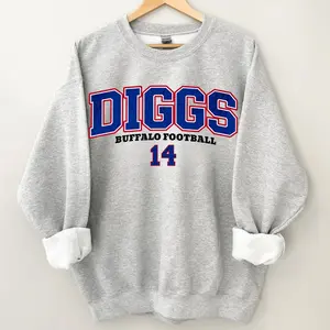 Stefon Diggs Sweatshirt, Buffalo Football Sweatshirt, Buffalo Football Shirt, Stefon Diggs Shirt, Stefon Diggs Crewneck, Bills Crewneck