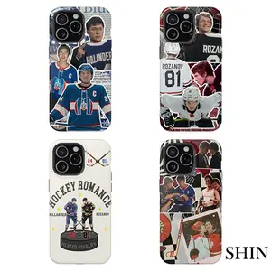 SHIN Vintage Heated Rivalry Phone Case, Ilya Rozanov Shane Hollander Shockproof Cover, Durable Game Changers Design for iPhone 11-17 & Samsung S22-S25 Ultra