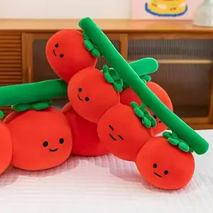 40cm Tomato Pattern Throw Pillow, Comfortable Sofa and Bedroom Decor, Stylish Cushion for Living Room