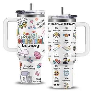 [MADE IN US] Occupational Therapy Gifts, Ot Month Gifts, Appreciation Present For Ot, Occupational Therapist Tumbler 40oz Mug Gift