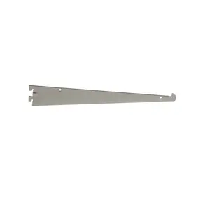 212 MAIN Econoco GA12 12 in. Tap-in Style Sturdy Mounting Shelf Bracket - Chrome Finish, Household Appliance Mounting Brackets