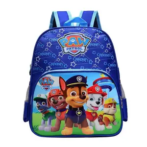 PAW Patrol Chase Backpack Cartoon Schoolbag Kindergarten School Bag Boys Girls Lightweight Shoulder Bags Casual Knapsack Gifts