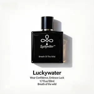 Luckywater Breath of the Wild Men’s Cologne – 1.7 fl oz / 50ml | Fresh Aromatic Scent | Long-Lasting Men’s Cologne | daily woody amber note modern fragrance eau deparfum | Vanilla elegant perfume Body mist | klub man | premium gift | natural spray | black