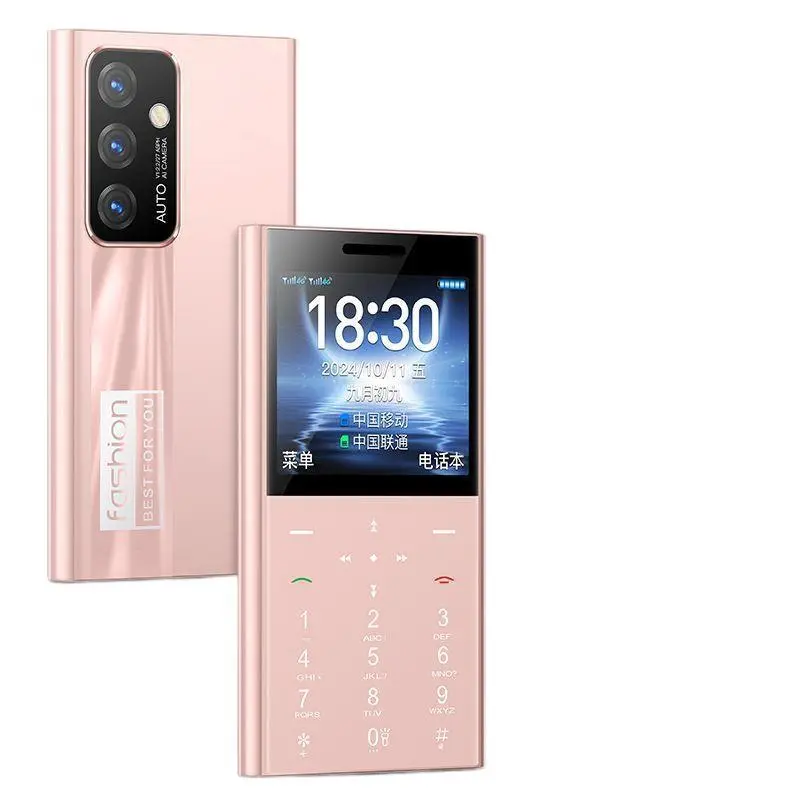 Button-Touch Screen 4G Full-Network Cellphone for Children - Anti-Addiction, Ultra-Long Standby, Durable Body Basic Mini Student Mobile Device