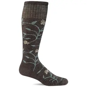 Sockwell Women’s Full Sun | Moderate Graduated Compression Socks - Charcoal