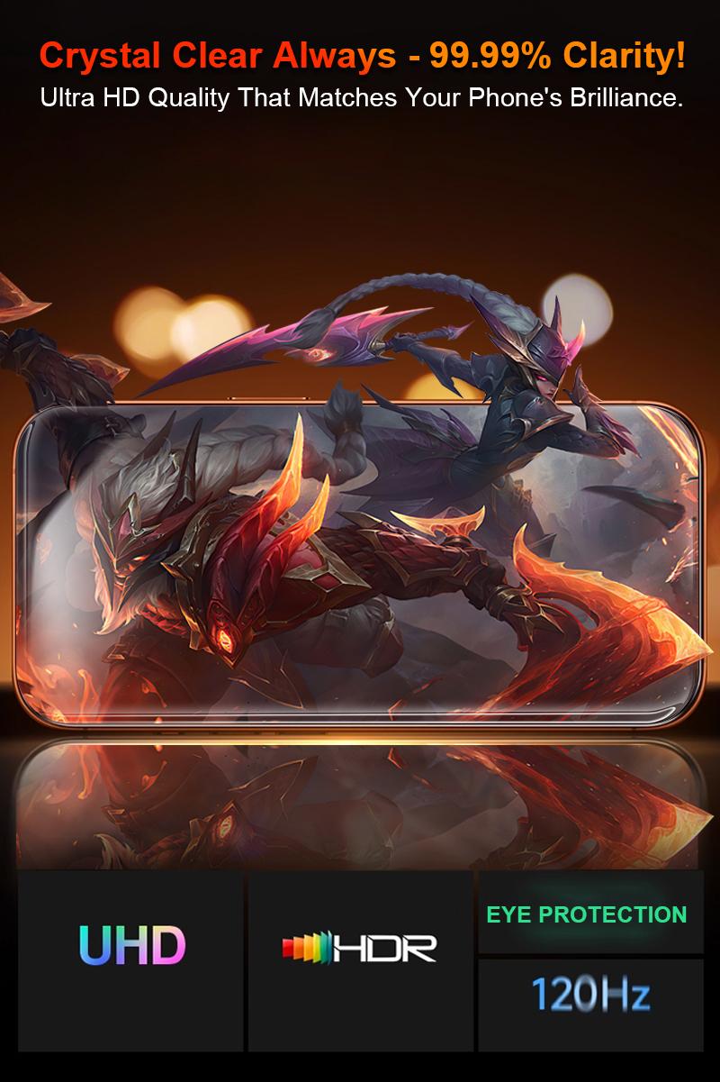 One Fish 2-Pack Screen Protector for iPhone and Samsung–Crystal Clear, Scratch-Resistant, Ultra-Smooth Touch, Privacy Protection, Easy Installation One Fish 2-Pack Screen Protector for iPhone and Samsung–Crystal Clear, Scratch-Resistant, Ultra-Smooth Touch, Privacy Protection, Easy Installation