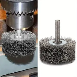 High quality wire wheel brush, suitable for mold polishing machines and rotating tools - durable, surface finishing