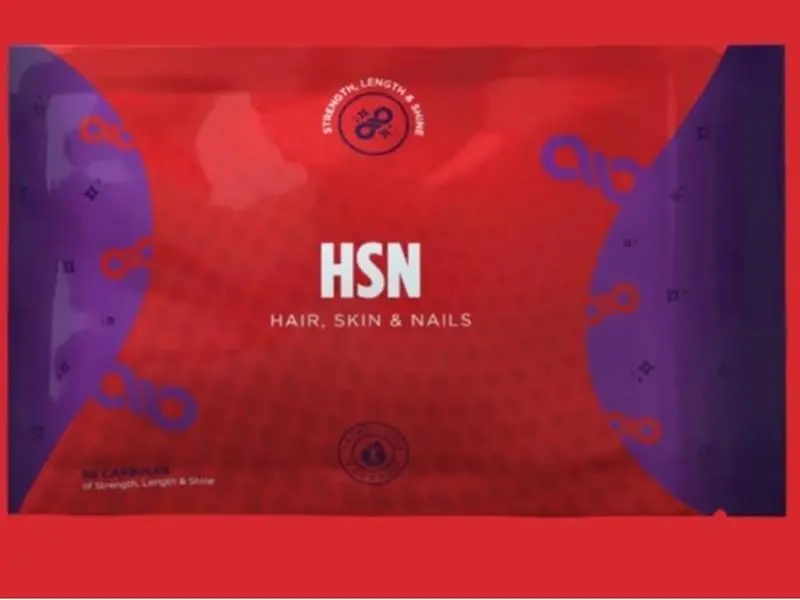 Illuminate Beauty: HSN Hair, Skin, and Nails Vitamin Complex - 12 Essential Vitamins for Radiant Glow